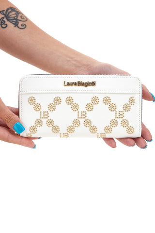 Portafoglio Bianco Laura Biagiotti FLORIST da donna Pittarello