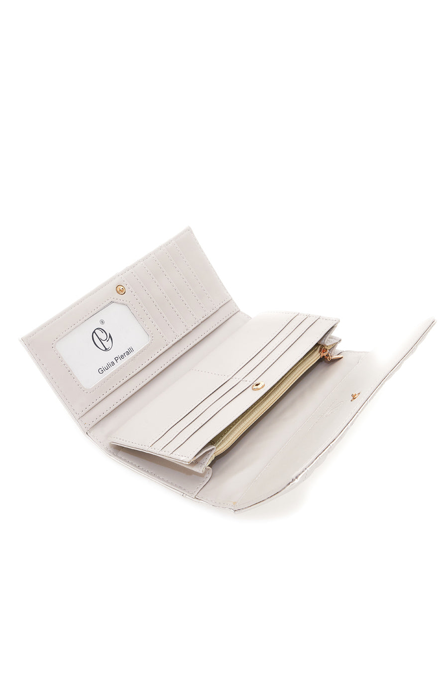 Portafoglio Bianco Perlato Giulia Pieralli 886 Pittarello