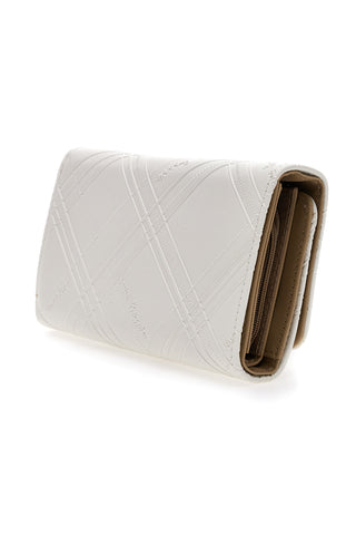 Portafoglio bianco con bottone LAURA BIAGIOTTI 511-68