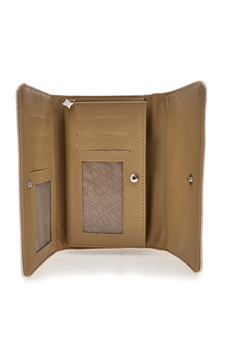 Portafoglio platino con bottone LAURA BIAGIOTTI 511-68