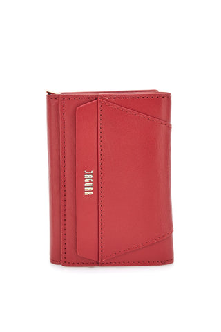 Portafoglio Rosso In Vera Pelle Jaguard PF882-112/J