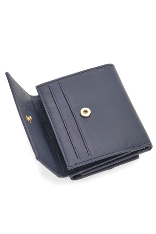 Portafoglio Blu a Tre Lati con Porta Monete sul Retro JAGUAR TPF882-81