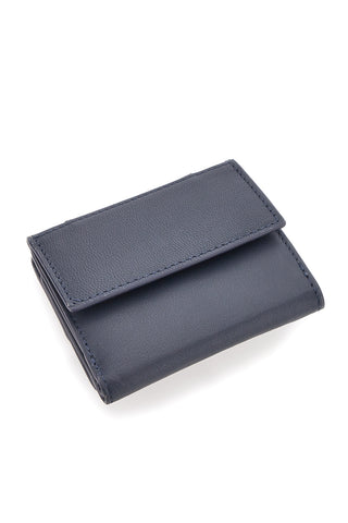 Portafoglio Blu a Tre Lati con Porta Monete sul Retro JAGUAR TPF882-81