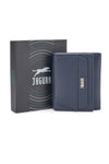 Portafoglio Blu a Tre Lati con Porta Monete sul Retro JAGUAR TPF882-81
