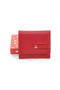 Naj-Oleari 2047/RW3 Rote Geldbörse aus echtem Leder mit mehreren Fächern