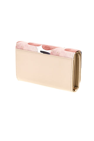 Mehrfarbige lange Brieftasche mit Good Vibes Print Nur Enrico coveri EC26S-506-068