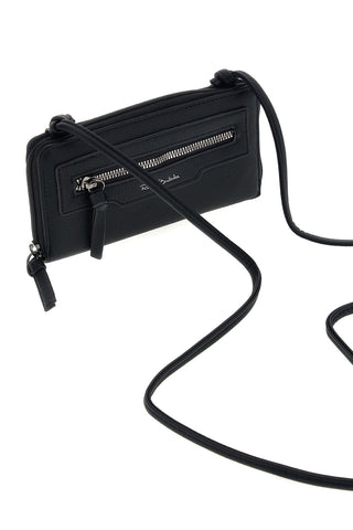 Portafoglio nero con tracolla Renato balestra 62164A/P