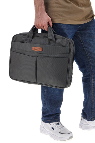 Graue Metropolitan Indigenous Laptoptasche