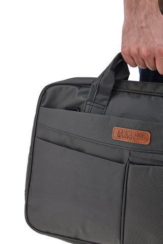 Graue Metropolitan Indigenous Laptoptasche