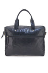 Aktentasche aus Leder NBG 333-1 Schwarz