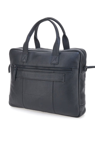 Ventiquattrore Nera Porta Pc Con Cerniera Gian Marco Venturi Business