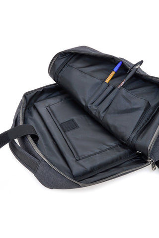 Basile grau Rucksack mit mehreren Taschen BA21PE152