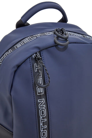 Zaino blu con spallacci regolabili Cotton belt K19-017-B051