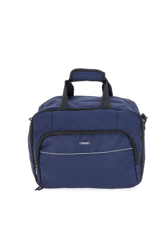 Jaguar Belt 2135 Convertible Blue Kofferrucksack mit einziehbaren Schultergurten