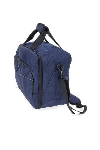 Jaguar Belt 2135 Convertible Blue Kofferrucksack mit einziehbaren Schultergurten