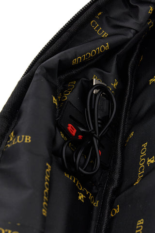 Zaino giallo espandibile con porta pc Polo Club SAC PC Z906B