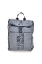 Zaino grigio con chiusura roll top Route 66 62141/SETRR/L