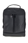 Schwarzer Stoff-Rucksack mit Fronttaschen und PC-Fach Renato Balestra COB 61991/L/SRBU7