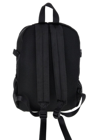 Zaino blu e nero con tasche multiple e cordini frontali Route 66 61992/L/SETRN