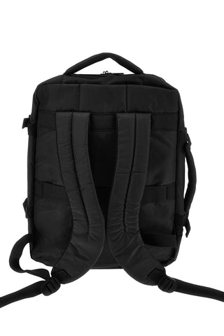 Schwarzer Rucksack mit mehreren Taschen Jaguar BP92-1993