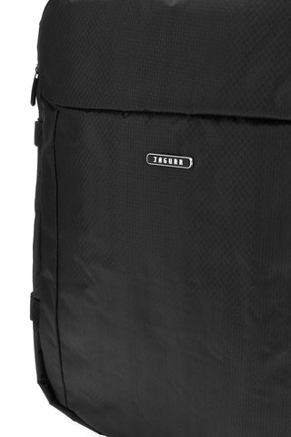 Schwarzer Rucksack mit mehreren Taschen Jaguar BP92-1993