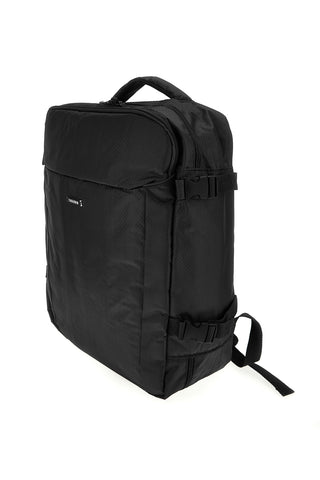 Schwarzer Rucksack mit mehreren Taschen Jaguar BP92-1993