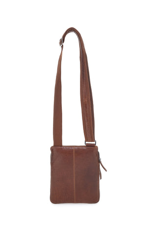 Basile 2660 Braune Echtledertasche