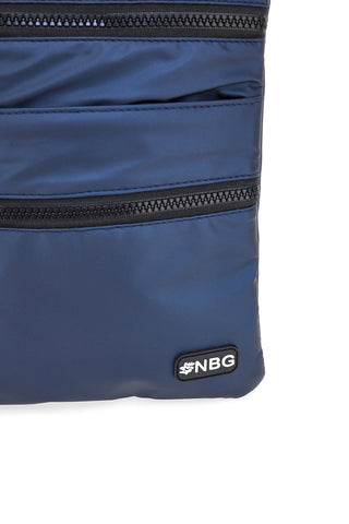 Blaue Tasche mit Schultergurt NBG B1710-2