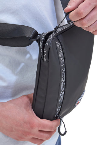 Borsello Rettangolare Nero COTTON BELT K19.017.B055