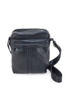 Borsello nero con tracolla regolabile Cotton belt K19-026-B052