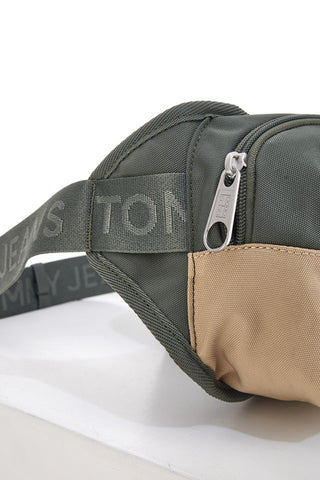 Marsupio con Doppia Cerniera TOMMY DAILY BUMBAG Verde