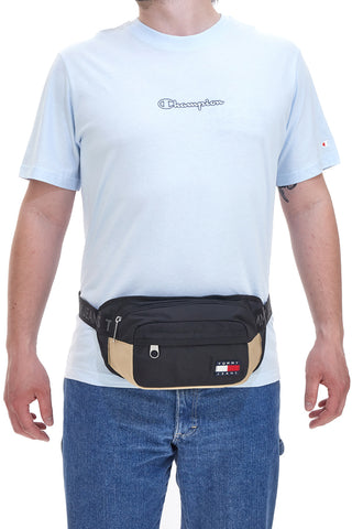 Marsupio con Doppia Cerniera TOMMY DAILY BUMBAG Nero