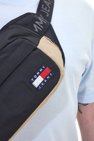 Marsupio con Doppia Cerniera TOMMY DAILY BUMBAG Nero