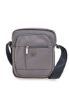 Borsello a tracolla grigio con tasche frontali Black Shoot BLACK SHOOT BS17-4