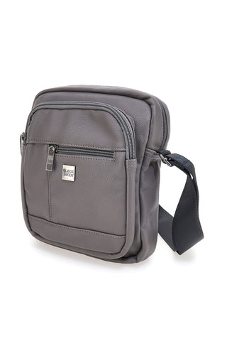 Borsello a tracolla grigio con tasche frontali Black Shoot BLACK SHOOT BS17-4