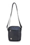 Borsello nero con tasche frontali Black Shoot BS522-1