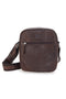 Borsello in pelle marrone Black Shoot BS2355/T con lavorazione artigianale