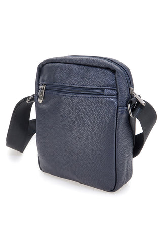 Borsello a tracolla blu effetto martellato Basile BASILE BA520-1