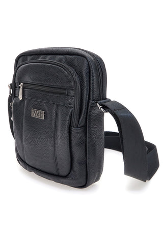 Borsello a tracolla nera effetto martellato Basile BASILE BA520-4