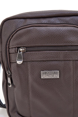 Borsa a tracolla marrone effetto martellato Basile BASILE BA520-4