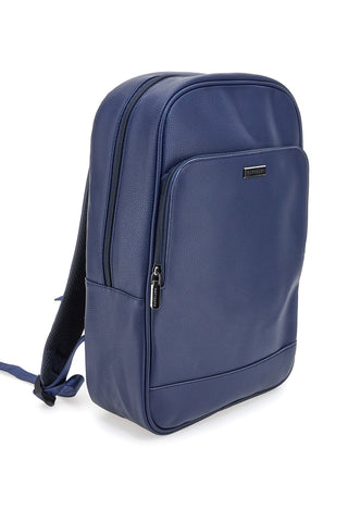 Zaino blu tasca frontale doppio scomparto Navigare BAG899-5