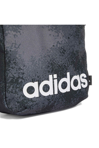 Adidas LIN G ORG Schultertasche mit Washed-Effekt, schwarz