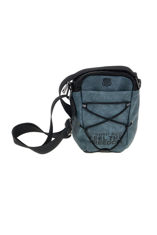 Borsello jeans con zip Route 66 61992/M/SETRN
