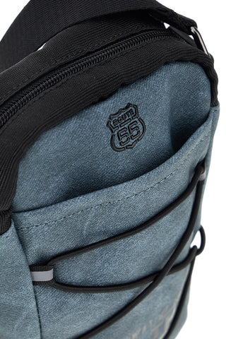 Borsello jeans con zip Route 66 61992/M/SETRN
