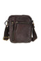 Borsa a tracolla marrone con tasche con zip Black shoot CLASS WYP002