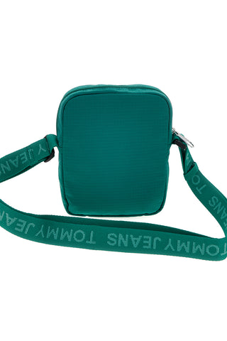 Borsello verde con logo Tommy jeans 14211