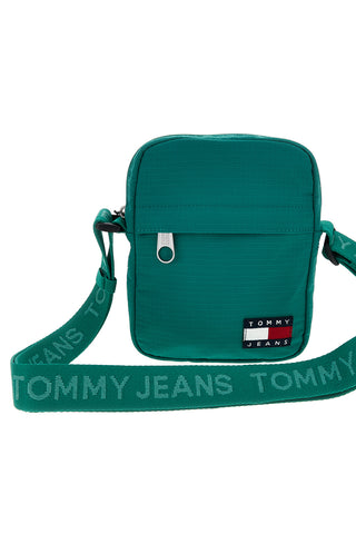 Borsello verde con logo Tommy jeans 14211