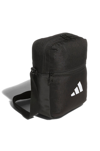 Borsello nero a tracolla con tasca frontale Adidas Ess organizer