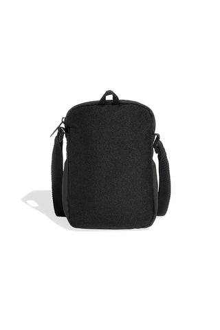 Borsello nero a tracolla con 3 strisce e tasca frontale con zip Adidas JZ7085