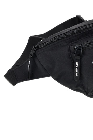 Head schwarze Gürteltasche mit Reißverschluss HWB005-910